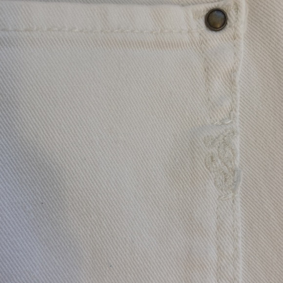 Jessica Simpson Rockin Curvy Boot Cut White Jeans, Size 27 Reg. - Picture 3 of 10